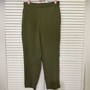 J. Crew Olive Straight Leg Women's Pants